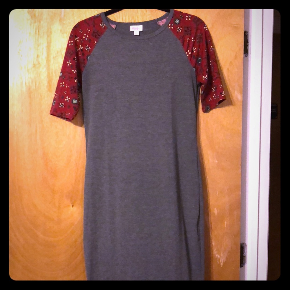 LuLaRoe S Julia Dress EUC